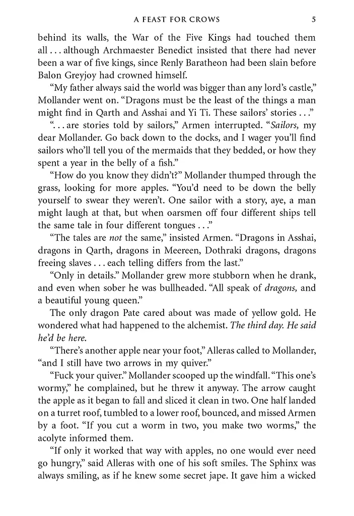 A Feast for Crows - фото 17
