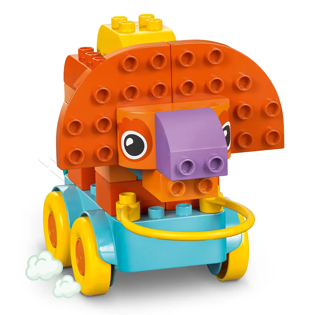 Конструктор LEGO DUPLO Town Динозаври на колесах 3в1 108 деталей (10451) - фото 9
