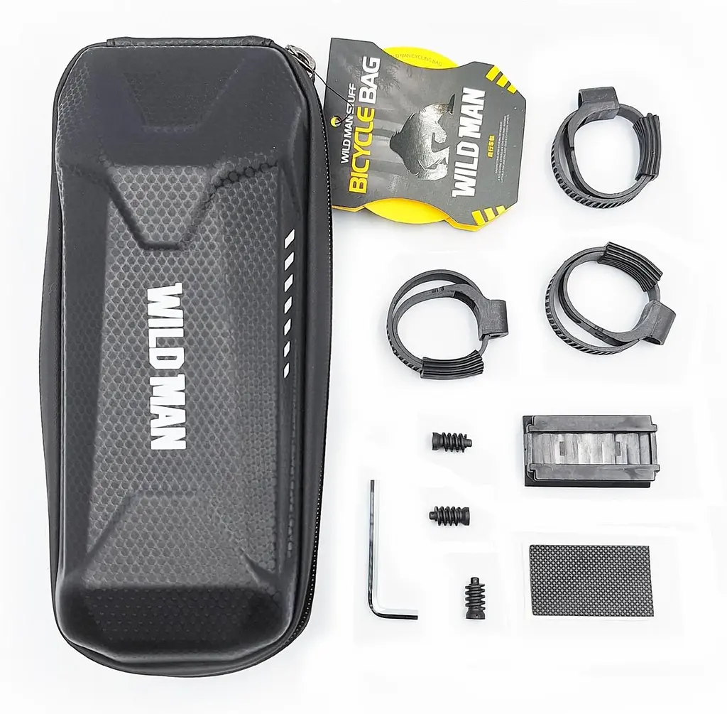 Велосумка на кермо Wild Man EVA XS5 1 л чорний (G0001256) - фото 5