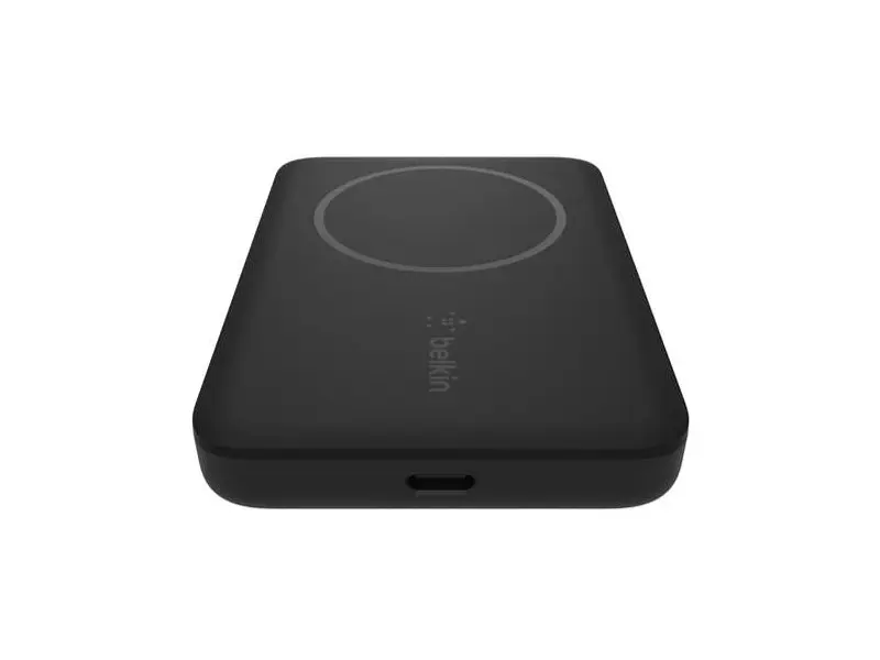 Зовнішній акумулятор (павербанк) Belkin MagSafe 2500mAh Wireless Power Bank black (BPD002BTBK) - фото 5