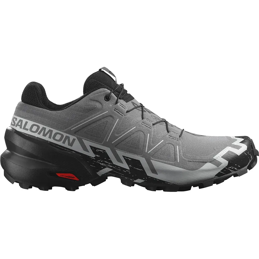 Кроссовки Salomon outdoor Speedcross 6 11 Quiet Shade/Black/Pearl Blue - фото 2