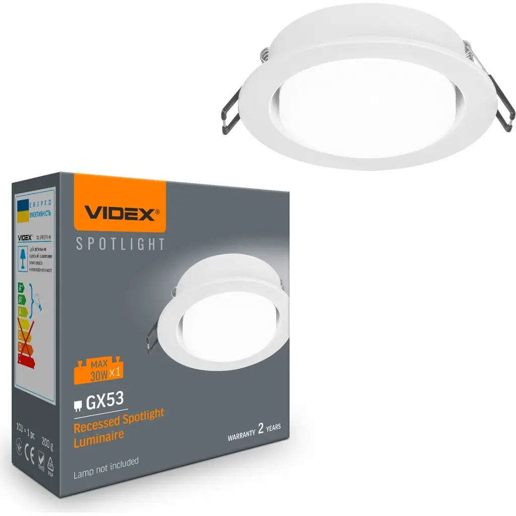 Світильник точковий Videx VL-SPF27R-W - фото 2