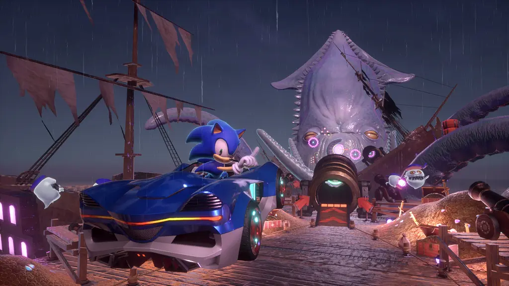 Игра Sony PlayStation консольная PS5 Sonic Racing: CrossWorlds, BD диск - фото 6