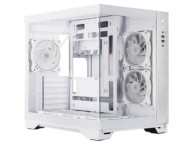 Корпус Chieftec VISIO GM-30W-TG-OP White - фото 2