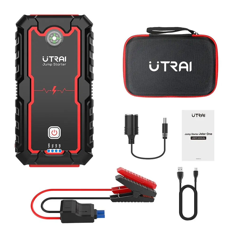Пуско Зарядний Пристрій 2000А 12В Jump Starter UTRAI Jstar One Пусковий пристрій Джамп Стартер Бустер Авто - фото 6