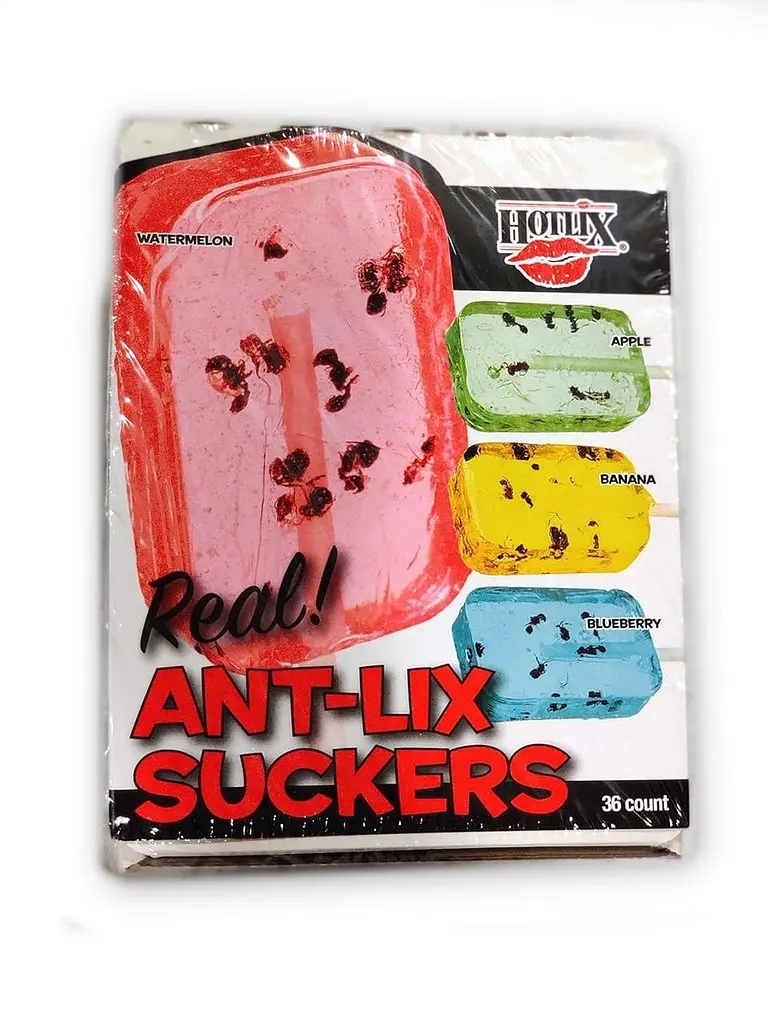 Льодяник із комахою Hotlix Ant Insect Hard Candy Sucker 1шт, 28г - фото 5