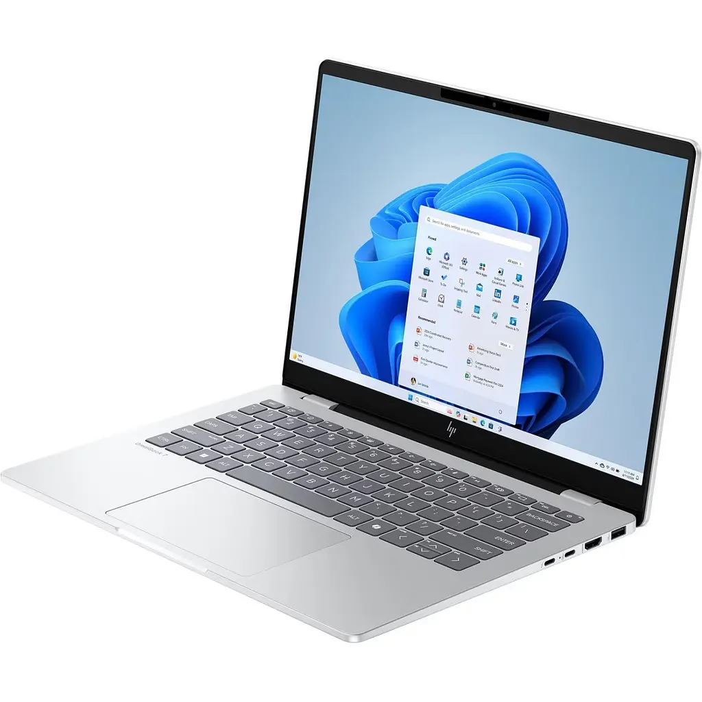 Ноутбук HP 14 OmniBook 7 14-fr0001ua WUXGA IPS/Intel U7-255H/32GB/1TB/UMA/W11P/Silver (C3UT2EA) - фото 2