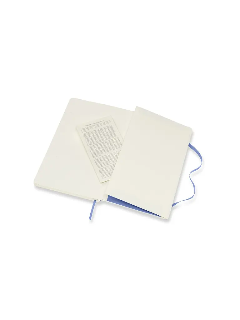 Записник Moleskine Classic середній, Лінійка Блакитна Гортензія М'який (QP616B42) - фото 5