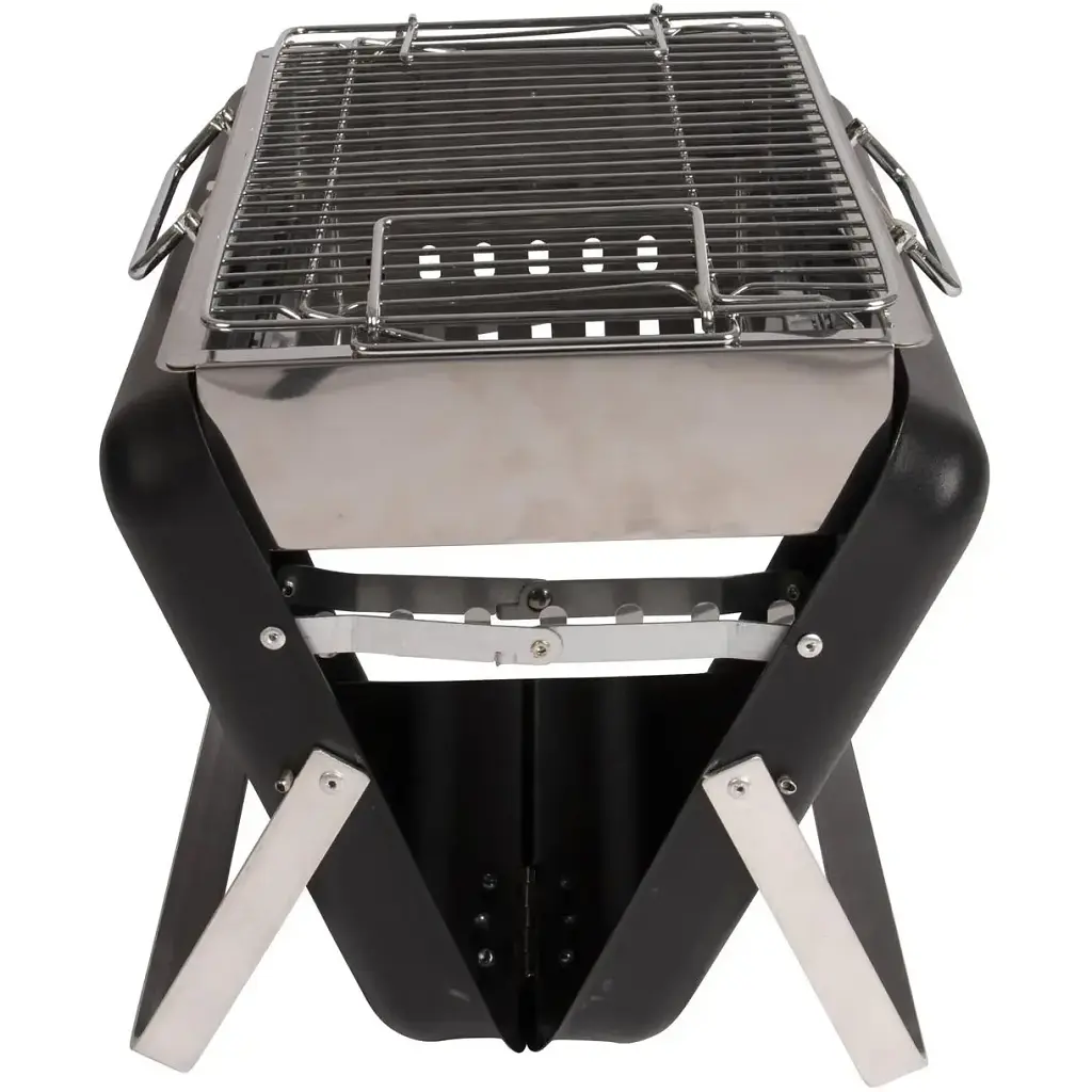Гриль угольный чемодан Bo-Camp Irvin Black/Silver (8108380) - фото 5