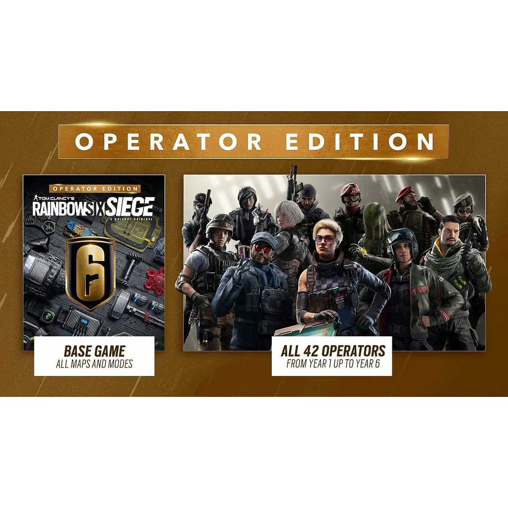Ключ активації Microsoft Tom Clancy's Rainbow Six Siege Operator Edition для Xbox One/Series - фото 2