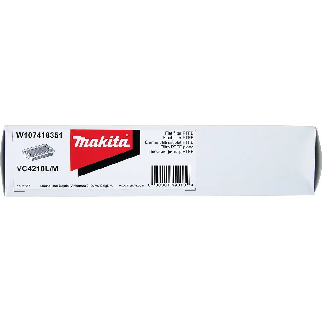 Фільтр основний PTFE для пилососа Makita VC4210 (W107418351) - фото 2