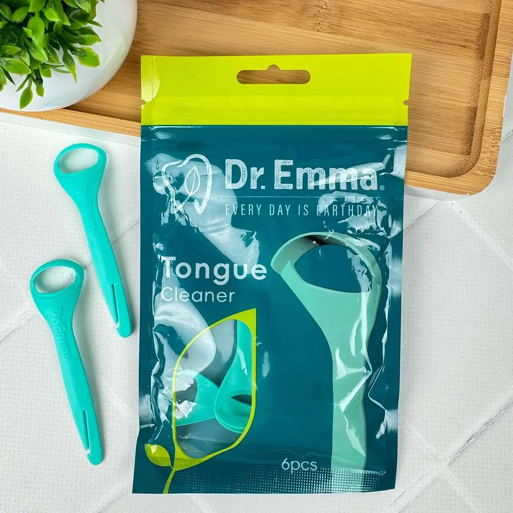 Скребки для язика Dr.Emma Tongue cleaner, 6 шт