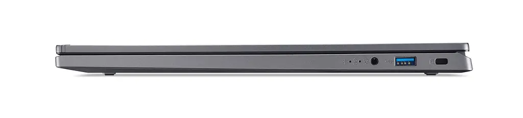 Ноутбук Acer Aspire 17 A17-51M 17.3' FHD IPS, Intel 7-150U, 16GB, F512GB, UMA, Lin, сірий (NX.J0JEU.005) - фото 8