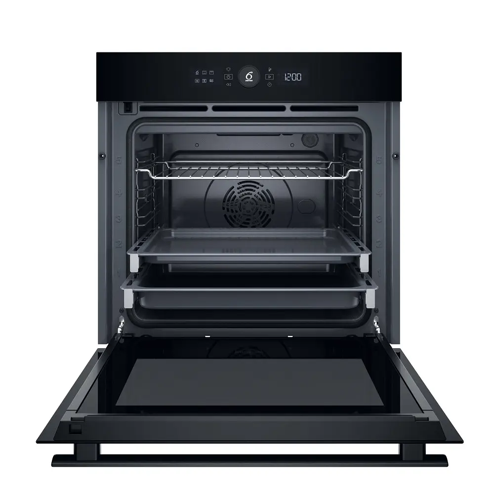 Whirlpool Духовий шафа Whirlpool електричний, 73л, A+, дисплей, конвекція, телескопічні напрямні, чорний - фото 3