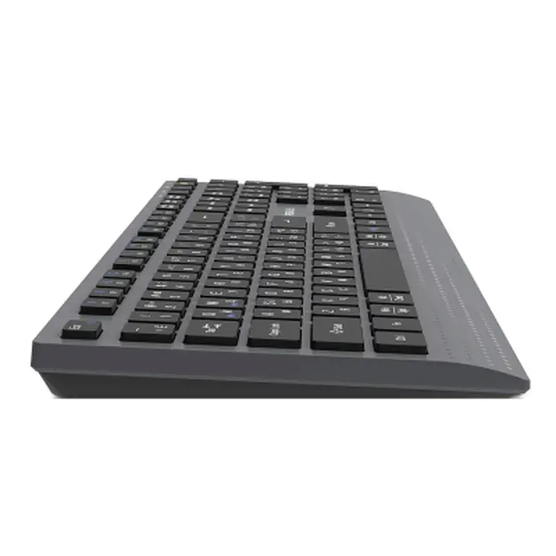 Клавіатура REAL-EL RK-715W Wireless/Bluetooth Black/Gray (EL123100051) - фото 6