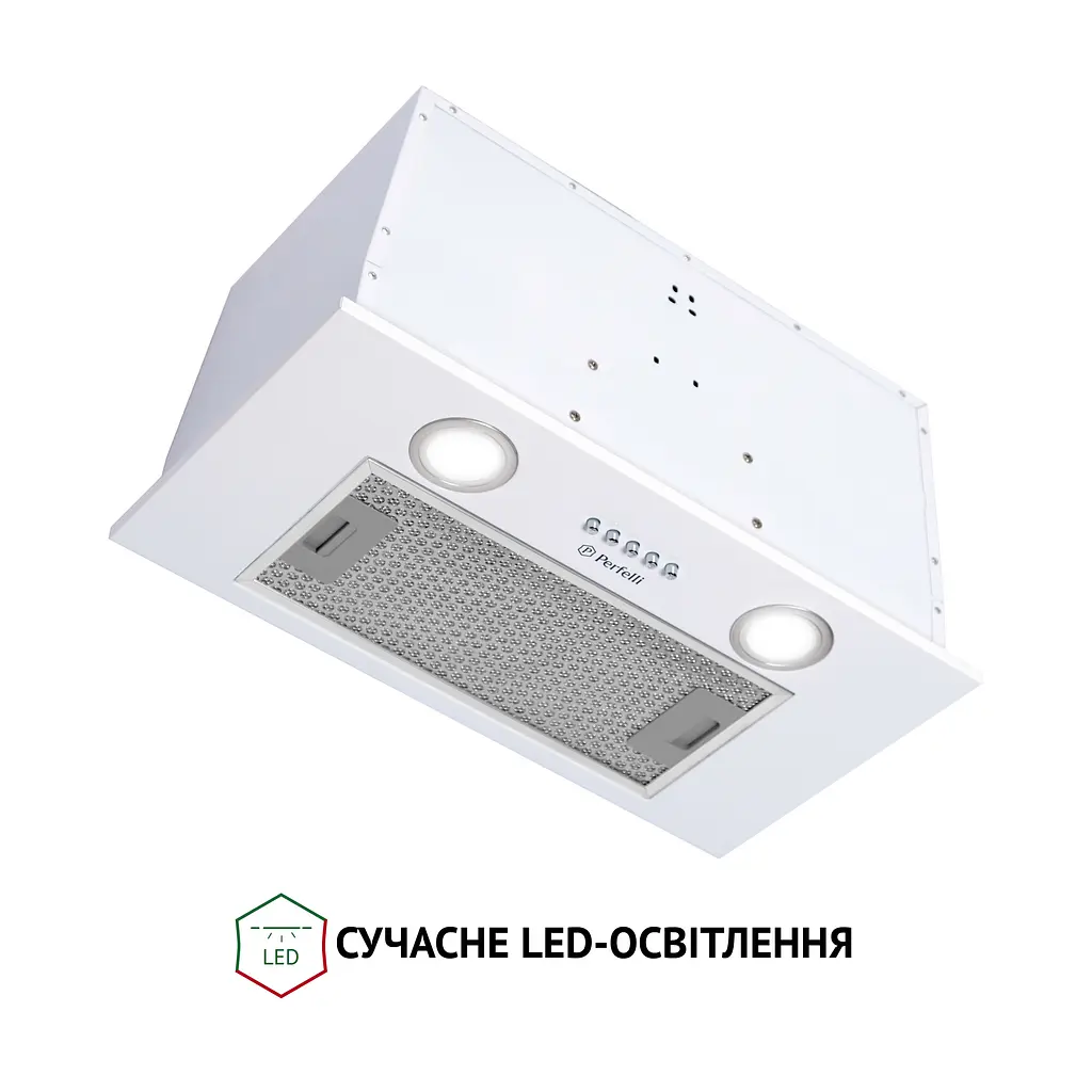 Витяжка повновбудована PERFELLI BI 5652 WH 1000 LED - фото 4