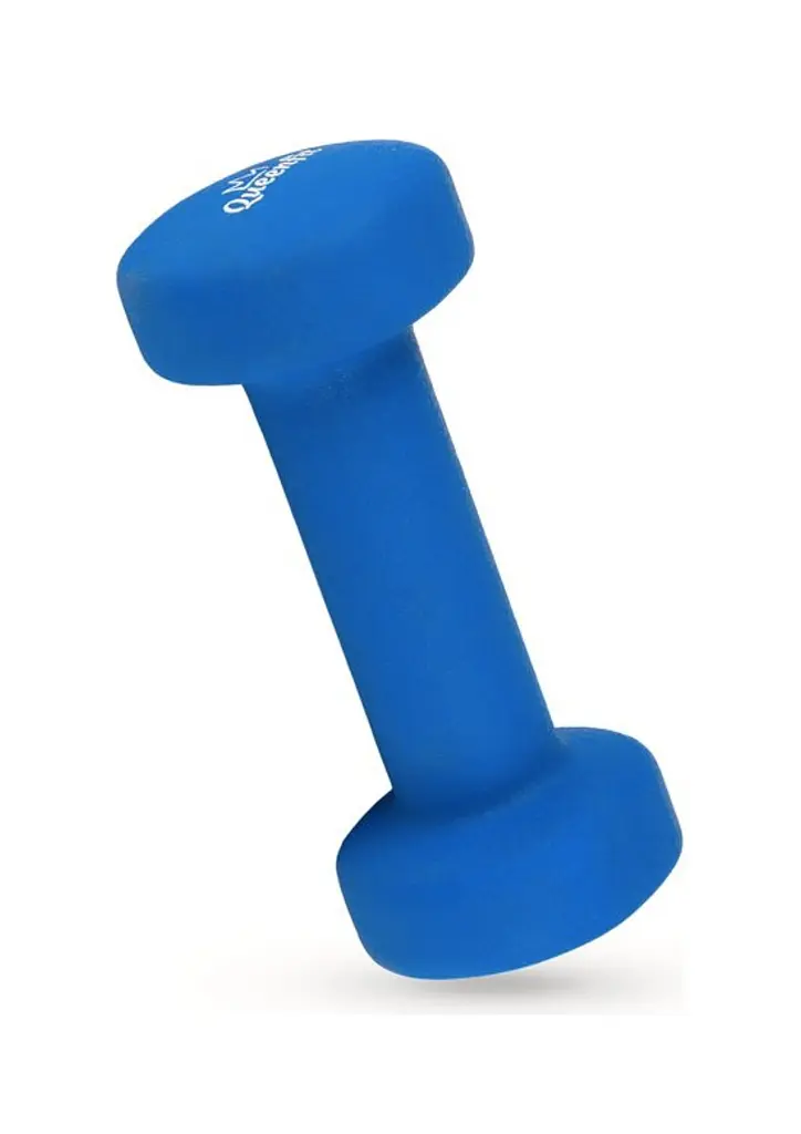 Гантелі для фітнесу неопренові Queenfit 2х1.5 кг світло-сині - фото 4