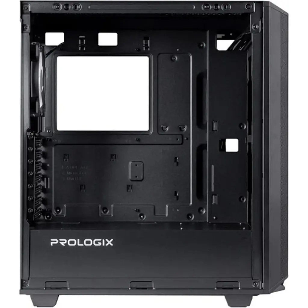 Корпус Prologix E122 Tempered Glass&Mesh Black [146857] - фото 10