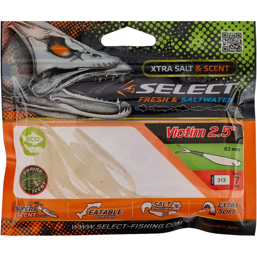 Силікон Select Victim V-Tail 2.5" #313 (7 шт/уп) - фото 2