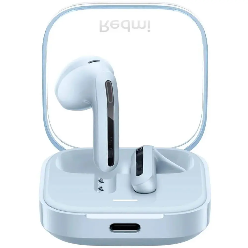 Беспроводные наушники Хiaomi Redmi Buds 6 Active BHR8390CN голубые - фото 2