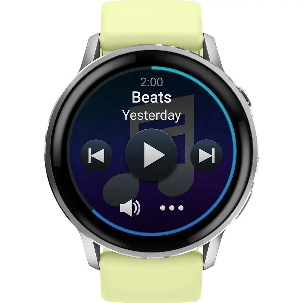 Смарт-часы Garmin Venu 4 45mm Silver with Citron Silicone Band (010-03014-02) [146409] - фото 3