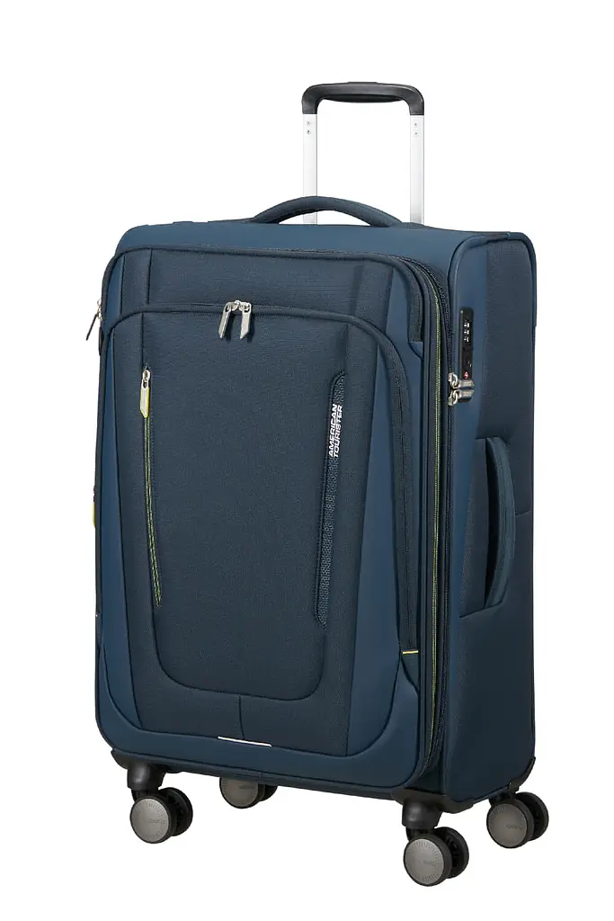 Валіза 68 См American Tourister WANDERLITE DARK NAVY 68x43x29(32) MJ6*41005 - фото 3