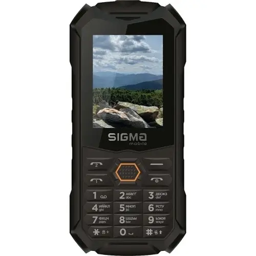 Мобільний телефон mobile X-treme PV68 Black/Orange Sigma teh0024007 - фото 2
