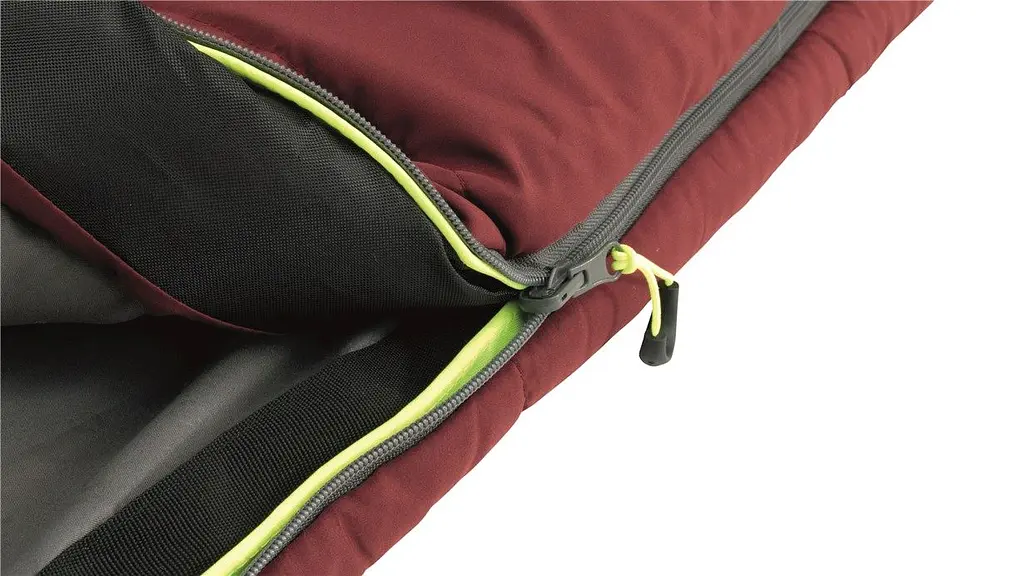 Спальний мішок Outwell Contour Lux Reversible/-3°C Red Right (230383) - фото 8