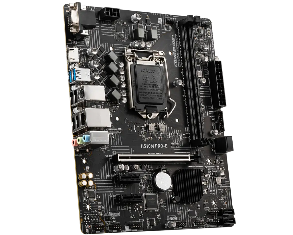 Материнська плата MSI H510M PRO-E LGA 1200 (H510M PRO-E) Б/В