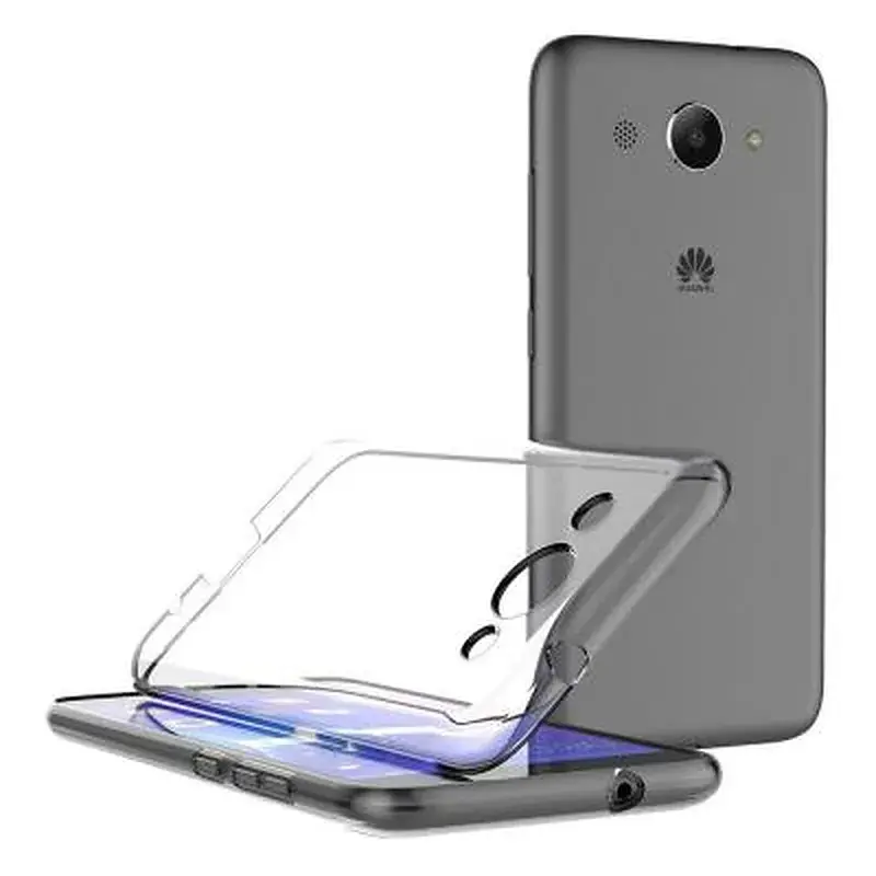 Чохол до мобільного телефона для Huawei Y3 2017 Clear tpu (Transperent) Laudtec (LC-HY32017T) - фото 2