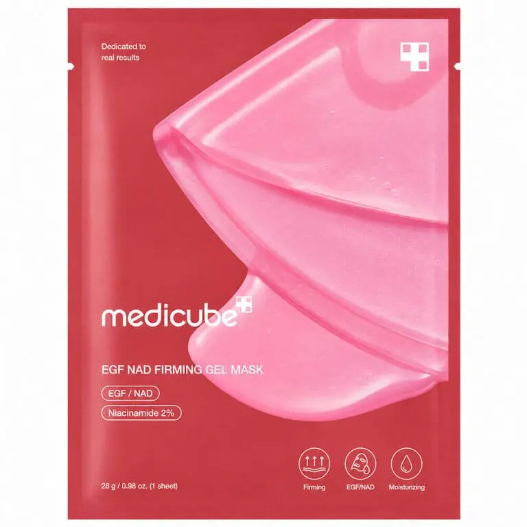 Зміцнювальна гелева маска для шкіри обличчя з EGF та NAD Medicube EGF NAD Firming Gel Mask 1 шт