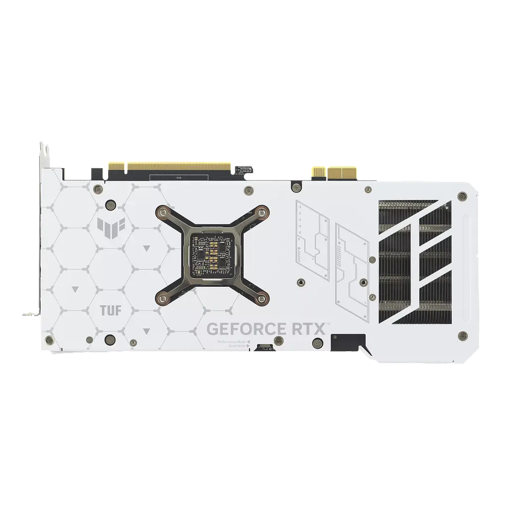 Відеокарта GeForce RTX 4070 Ti Super 16GB Asus TUF Gaming OC BTF White (TUF-RTX4070TIS-O16G-BTF-WHITE) Б/В - фото 4