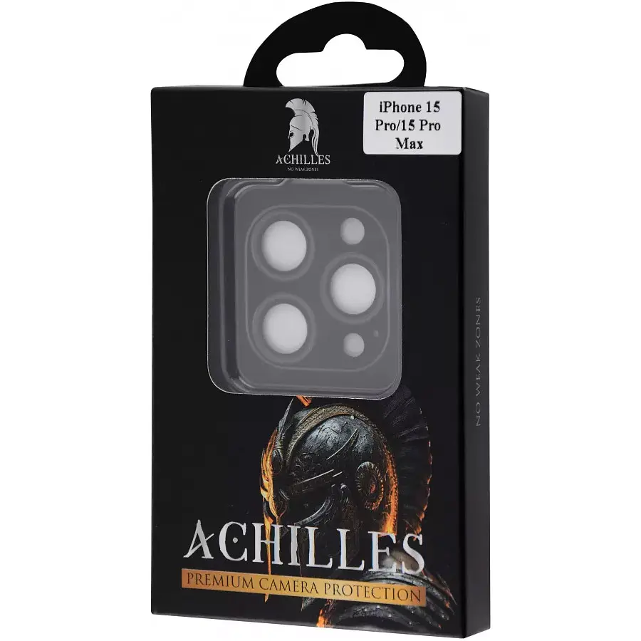 Захисне скло на камеру ACHILLES для Apple iPhone 15 Pro/15 Pro Max Natural Titanium [95497] - фото 2