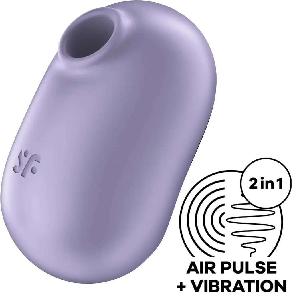 Вакуумний стимулятор із вібрацією Satisfyer Pro To Go 2 Violet - фото 2