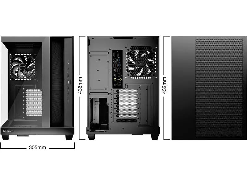 Корпус Be quiet! Base 500 Black (BGW83) - фото 3