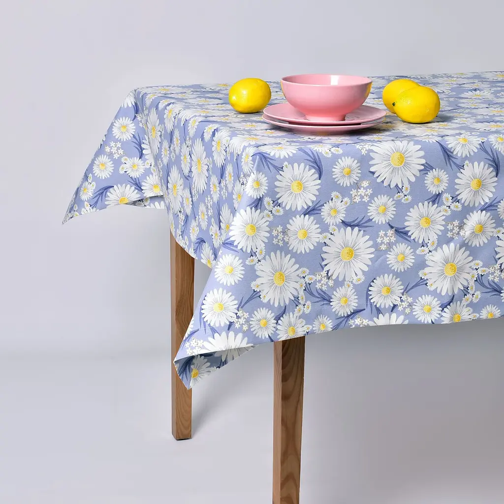Скатерть Ideia с водоотталкивающей пропиткой 140х170 см (8000013477_голубой) - фото 4