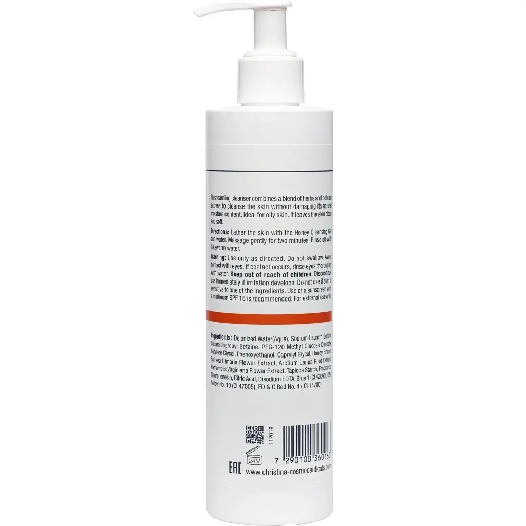 Медовий очищувальний гель для жирної шкіри Christina Fresh Honey Cleansing Gel 300 мл - фото 2