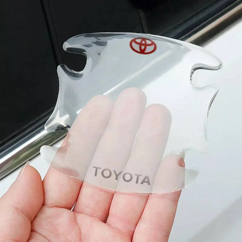Комплект захисних плівок Нано під ручки авто Toyota 4 шт. - фото 6