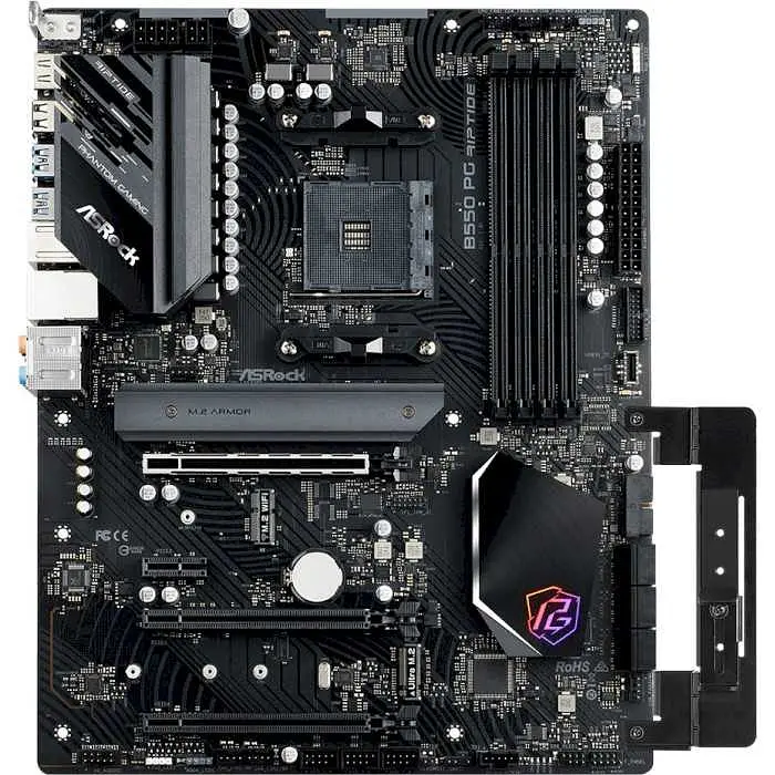 Материнська плата AsRock B550 PG Riptide (B550 PG Riptide) (Socket AM4, AMD B550, ATX)