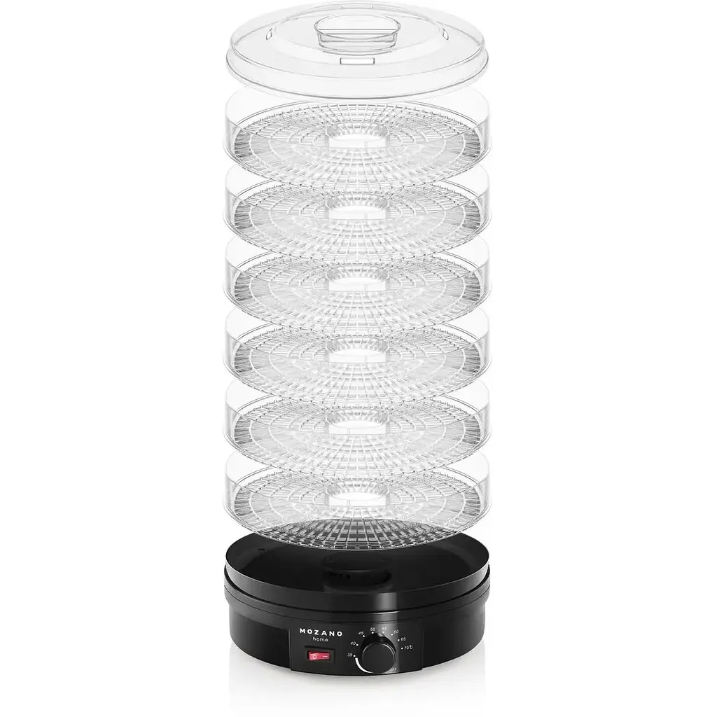 Сушилка дегидратор Mozano Food Dehydrator 500 W Black - фото 2
