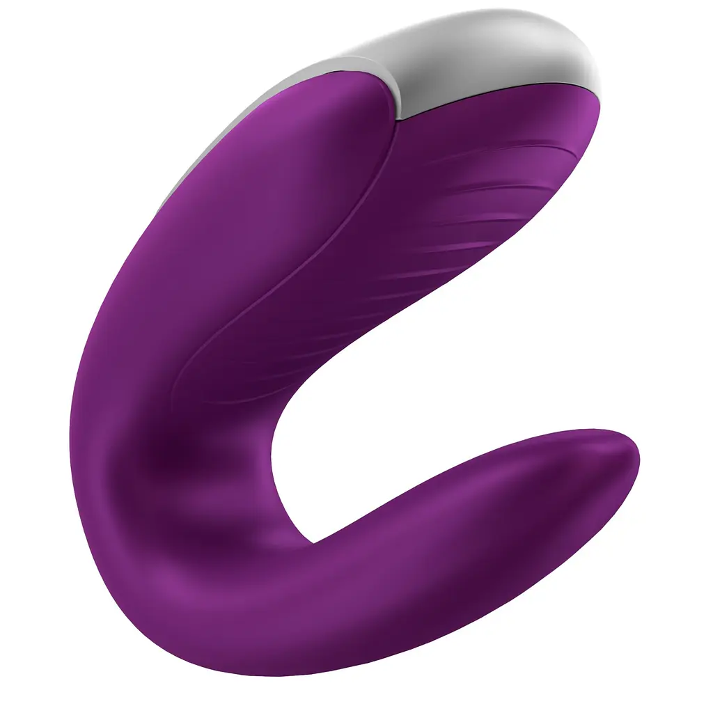Смарт-вібратор для пар Satisfyer Double Fun (Violet) з пультом ДК - фото 2