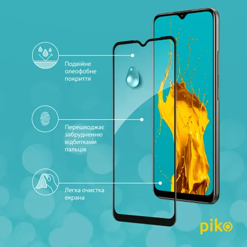 Скло захисне Piko Full Glue RealMe C25Y (1283126519284) - фото 4