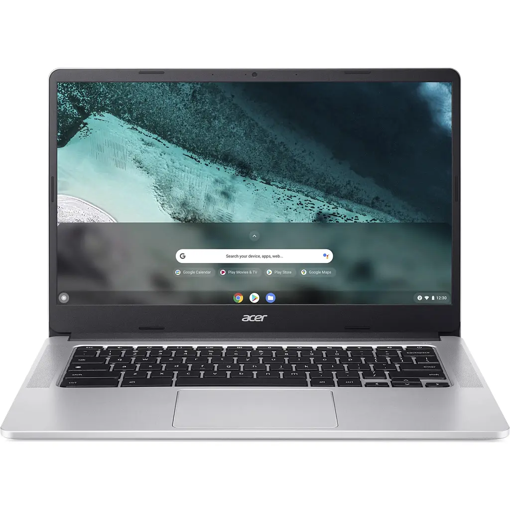 Acer Ноутбук Chromebook CB314-3H 14" FHD IPS, Intel C N4500, 4GB, F128GB, UMA, ChromeOS, серебристый - фото 2