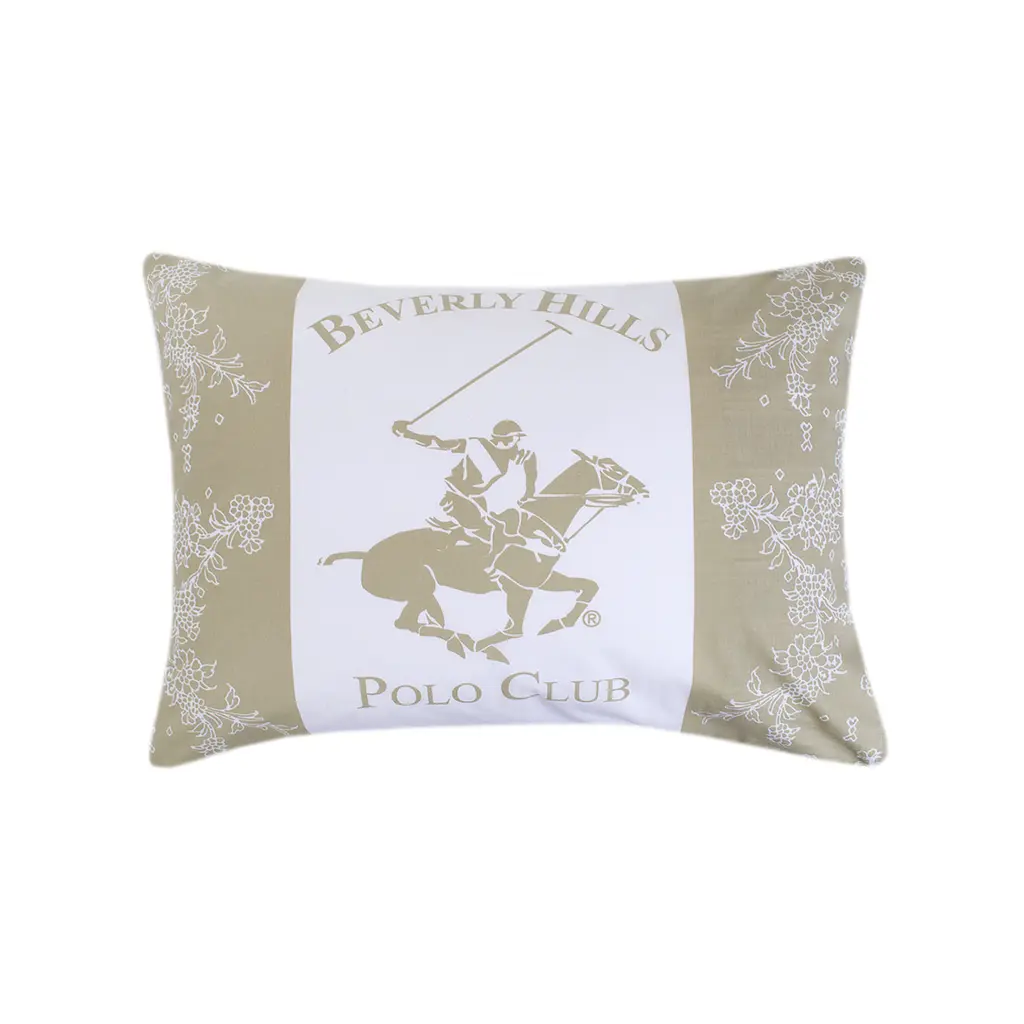 Наволочки Beverly Hills Polo Club - BHPC 013 Cream 50x70 (2 шт) - фото 2