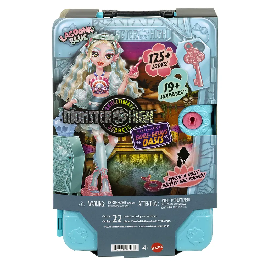 Набор-сюрприз Ужас-секреты Лагуны серии Кошмарные каникулы Monster High (JDR51) - фото 11