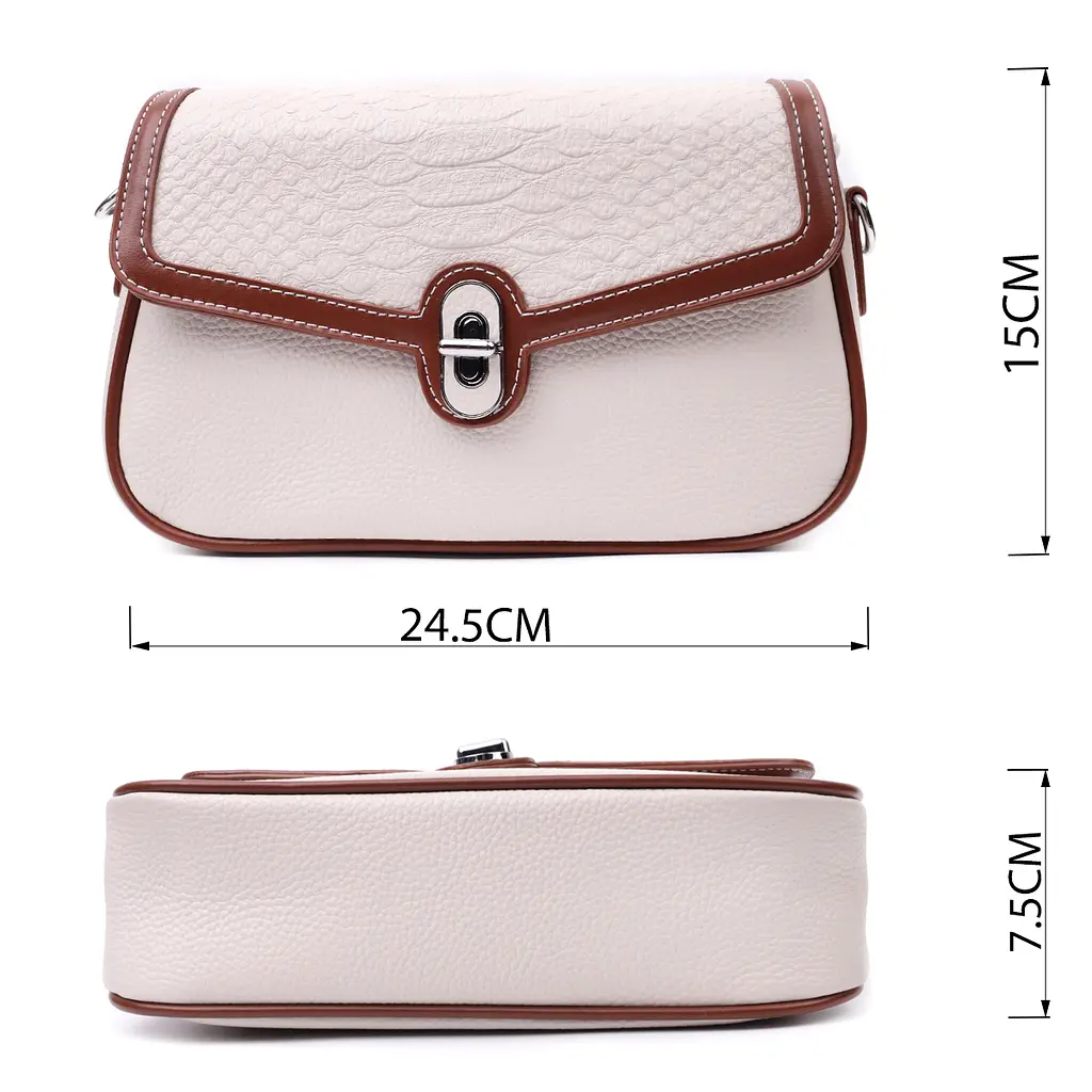 Жіноча шкіряна сумка Vintage 24.5х15х7.5 см sum0026575 - фото 3