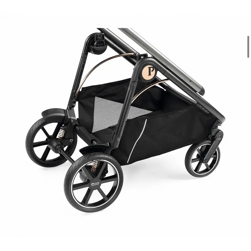 Коляска Peg-Perego Veloce 500, вишукано-коричнева зі смужкою (IP26000000GS53SQ53) - фото 6