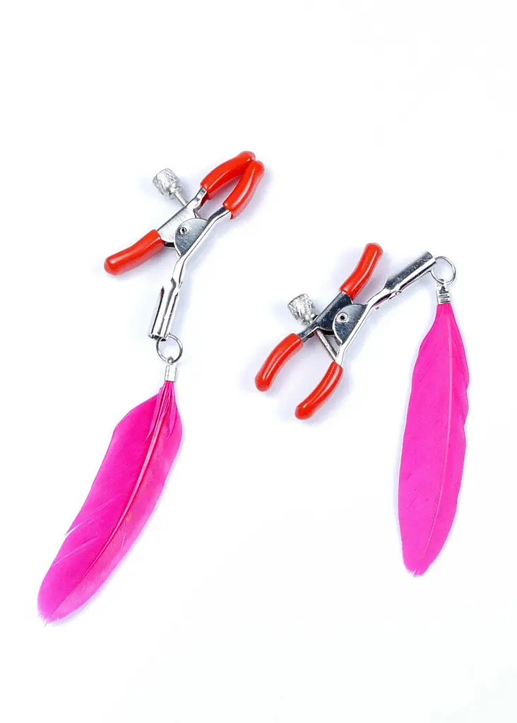 Затискачі для сосків Fetish Boss Series Exclusive No.13 (рожевий) - фото 4