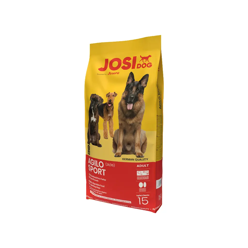 Сухий корм для собак Josera JosiDog Agilo Sport Adult 15 кг (4032254770657)