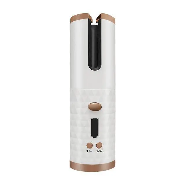Бездротова плойка для завивки волосся UKC Hair Curler 5200мАч Білий - фото 10